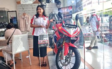 Motor Honda CBR 150 R yang memiliki pasar tersendiri di Jayapura