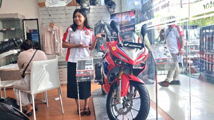 Motor Honda CBR 150 R yang memiliki pasar tersendiri di Jayapura