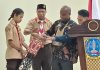 Dispora Kabupaten Jayapura Sosialisasikan Pengembangan SDM Pramuka
