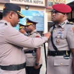 Rotasi di Lingkungan Polresta Jayapura Kota, 1 Kasat dan 4 Kapolsek Disertijabkan