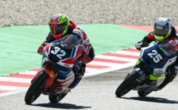 Ramadhipa Impresif, Melesat Raih Podium Perdana di Moto3 Junior Barcelona