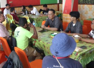 Sinergitas Satgas Humas Ops Damai Cartenz-2026 Bersama Wartawan di Jayapura untuk Papua Damai