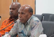 Kepala Dinas Olahraga dan Pemuda Papua, Laurens Wantik