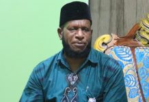 Ketua Takmir Masjid Raya Provinsi Papua KH. Abdul Kahar Yelipele, S.Pd.I., M.Pd.I.