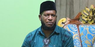 Ketua Takmir Masjid Raya Provinsi Papua KH. Abdul Kahar Yelipele, S.Pd.I., M.Pd.I.
