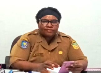 Pemprov Papua Siap Salurkan 10 Ekor Sapi Kurban Bantuan Presiden Plh. Kabid Peternakan dan Kesehatan Hewan Provinsi Papua, Irene Pagawak