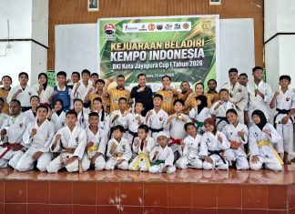 Buka BKI Jayapura Cup I 2026, Wakil Walikota Jayapura : Olahraga Kempo Berpotensi Kembangkan Bakat Pemuda