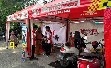Honda Hadirkan Roadshow dan Layanan Servis Murah di Dinas Pendidikan Biak