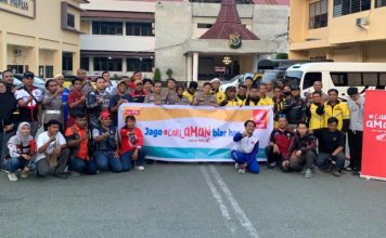 Astra Motor Papua Be Edukasi Safety Riding Forum Korban Laka Lantas Bersama Komunitas dan Ojol Kota Jayapura
