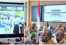 Lima Paket Inpres Jalan Daerah di Papua Diresmikan Presiden, Fakhiri Sampaikan Sampaikan Apresiasi
