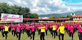 Pererat Solidaritas dan Pupuk Jiwa Korsa, Polda Papua Olahraga Bersama Jelang HUT Bhayangkara ke-80