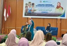 Komitmen Lindungi Pekerja Rentan, Perempuan Bangsa PKB Papua Sosialisasikan BPJS Ketenagakerjaan