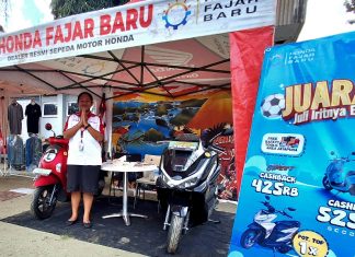 Promo Menarik Pembelian Motor Honda dan Servis Murah dari Pos Fajar Baru Mall Borobudur Sentani Semarakkan HUT SMAN 1 Sentani