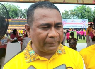 Kapolresta Jayapura Kota Kombes Pol Fredrickus W. A. Maclarimboen, S.I.K., M.H., CPHR