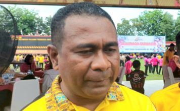 Kapolresta Jayapura Kota Kombes Pol Fredrickus W. A. Maclarimboen, S.I.K., M.H., CPHR