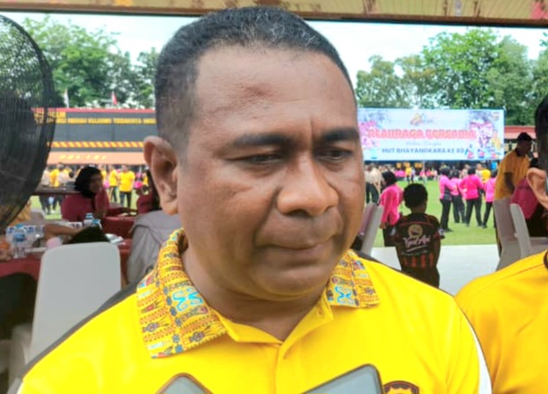 Kapolresta Jayapura Kota Kombes Pol Fredrickus W. A. Maclarimboen, S.I.K., M.H., CPHR Kapolresta Jayapura Kota Kombes Pol Fredrickus W. A. Maclarimboen, S.I.K., M.H., CPHR