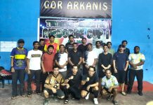 Antusias Tinggi, Turnamen Badminton Airborne Cup I Resmi Bergulir di Muara Tami