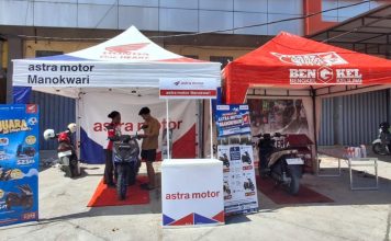 Sambut Akhir Bulan, Astra Motor Manokwari Gelar Roadshow di Wosi