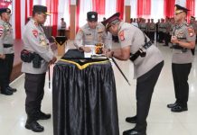 Sejumlah Pejabat Utama Polda Papua dan 13 Kapolres Diserahterimakan