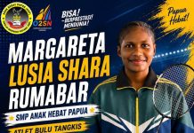Siswi SMP Anak Hebat Papua Wakili Papua di O2SN Tingkat Nasional