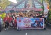 Peringati HUT ke-19, Ratusan Umat Paroki Juruselamat Kotaraja Gelar Jalan Santai