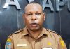 Kepala Dinas Perikanan dan Kelautan Kota Jayapura, Matheis Sibi, S.Pi