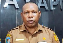 Pembangunan Kampung Nelayan Merah Putih di Kampung Kayu Batu Tahap Pembangunan Awal Kepala Dinas Perikanan dan Kelautan Kota Jayapura, Matheis Sibi, S.Pi