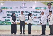 Baznas Papua Salurkan Bantuan Pendidikan Tahap II untuk 423 Pelajar & Mahasiswa
