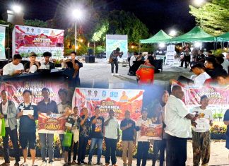 Tutup Turnamen Mobile Legend DPM PTSP, Wakil Bupati Haris Yocku : Anak-Anak Tidak Cuma Bermain