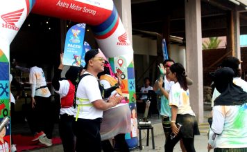 Astra Motor Papua Hadirkan Vario EVO 160 di Event Color Run x Water Run Sorong 2026