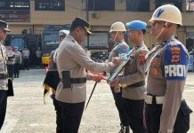 Briptu DBR Resmi di-PTDH, Kapolresta : Ini Menjadi Momentum Evaluasi