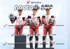 Melesat di Tengah Persaingan Ketat, Bintang dan Resky Naik Podium Moto4 Asia Cup