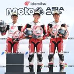 Melesat di Tengah Persaingan Ketat, Bintang dan Resky Naik Podium Moto4 Asia Cup