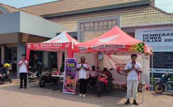 Honda Sinar Pagi Nabire Hadirkan Roadshow di Samsat Nabire