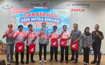Perkuat Sinergi Dunia Pendidikan dan Industri, Astra Motor Papua Gelar Sarasehan dan Rapat Kerja SMK Mitra Binaan AHM Regional 2026